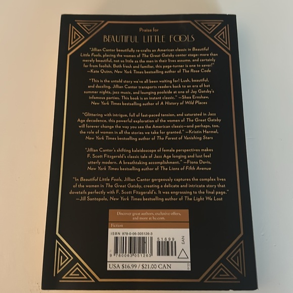 Beautiful Little Fools by Jillian Cantor - Picture 2 of 3